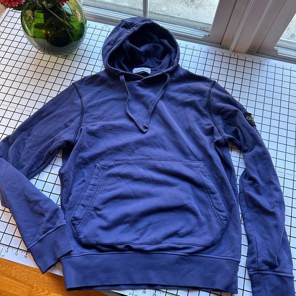Stone Island Hoodie Purple